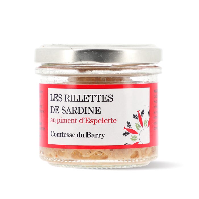 Sardine rillettes with Espelette pepper main product photo