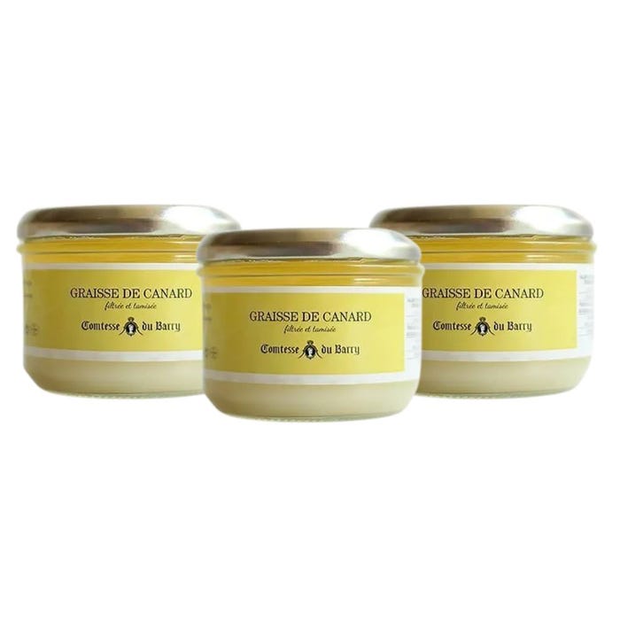 Set of 3 Duck fat 190g main product photo