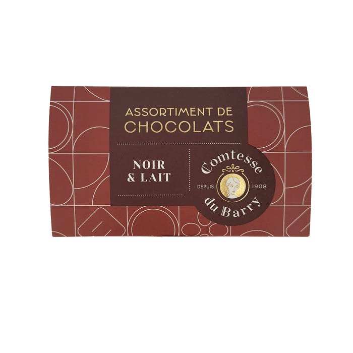 Assorted milk and dark chocolates 235g main product photo