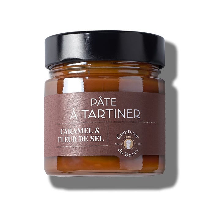 Caramel spread with fleur de sel main product photo
