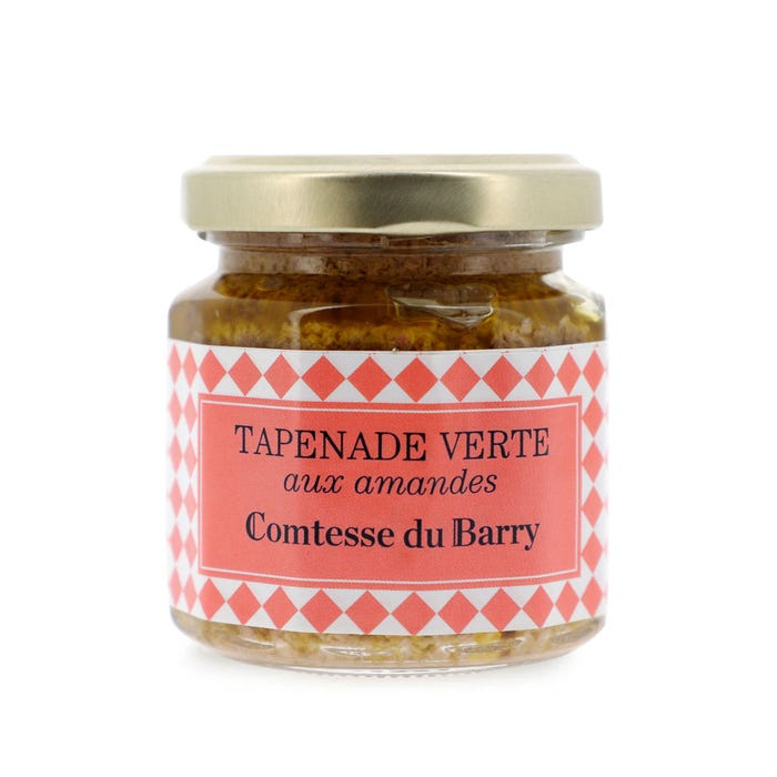 Green Tapenade with almonds 100g main product photo