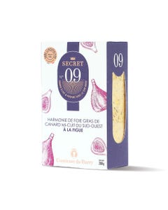 Secret n°09 : Semi-cooked whole duck foie gras from Sud-Ouest with fig 200g