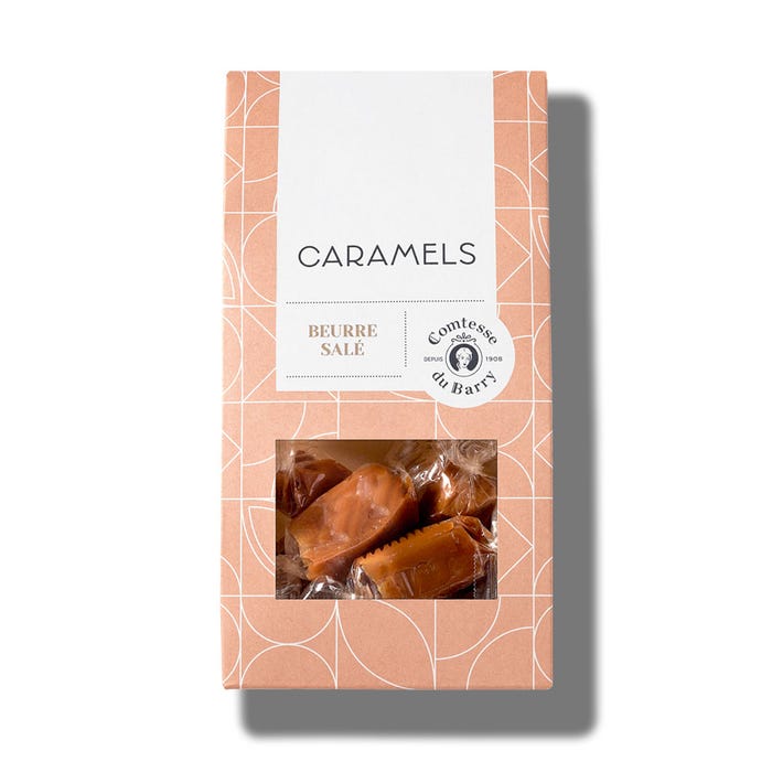 Salted butter caramels 150g main product photo