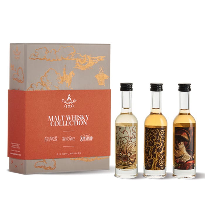 Coffret Whisky Compass Box 3 x 5 cl main product photo
