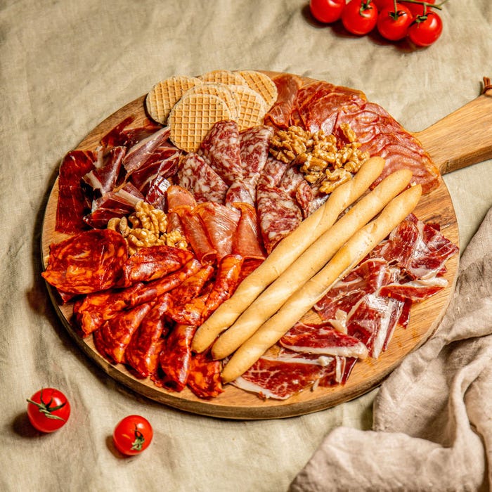 Iberico de Bellota sausage main product photo
