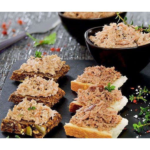 Pork rillettes with Espelette pepper and Bayonne ham main product photo