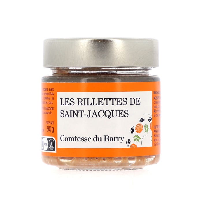 Rillettes of scallops 90g main product photo