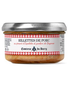 Pork rillettes with Espelette pepper and Bayonne ham