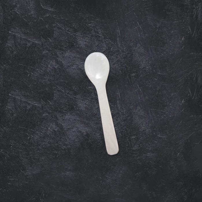 Mother-of-pearl spoon 7cm main product photo