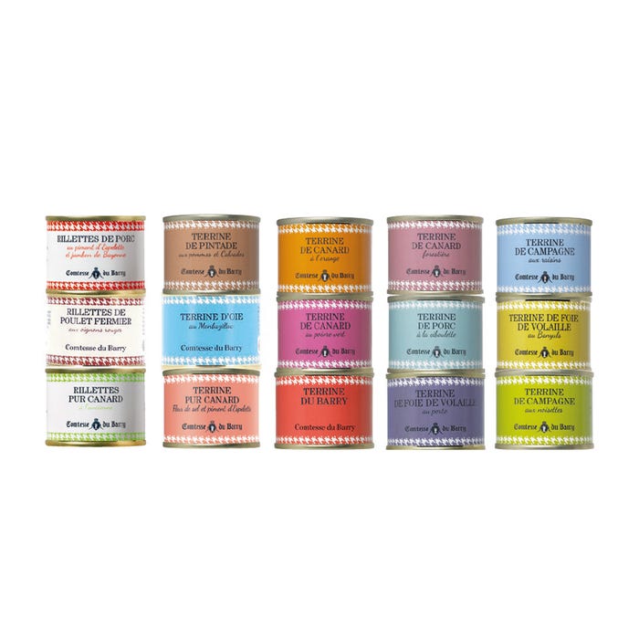 The assortment shares 15 specialities main product photo