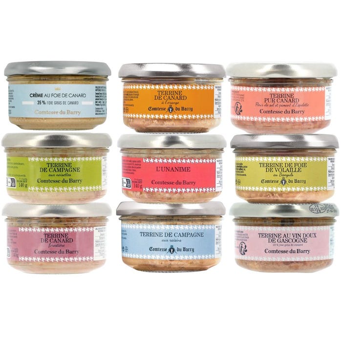 The terrines range - 9 specialties main product photo