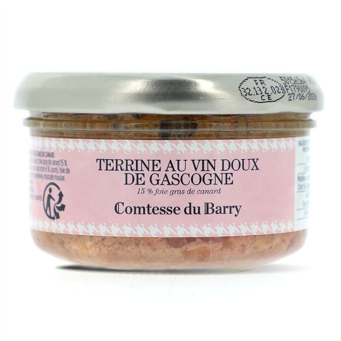 Terrine with sweet wine from Gascony main product photo